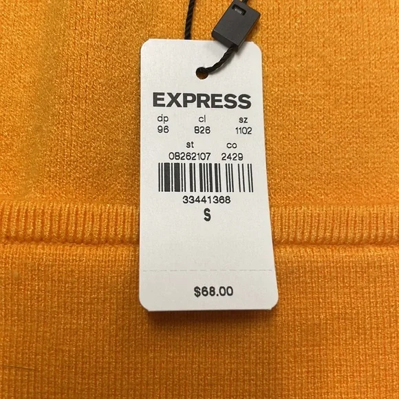 Express women cropped long sleeve shirt. Small. NWT - Picture 2 of 5